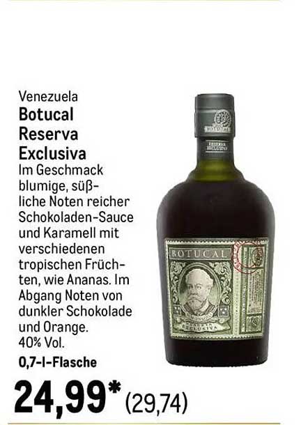 Venezuela Botucal Reserva Exclusiva