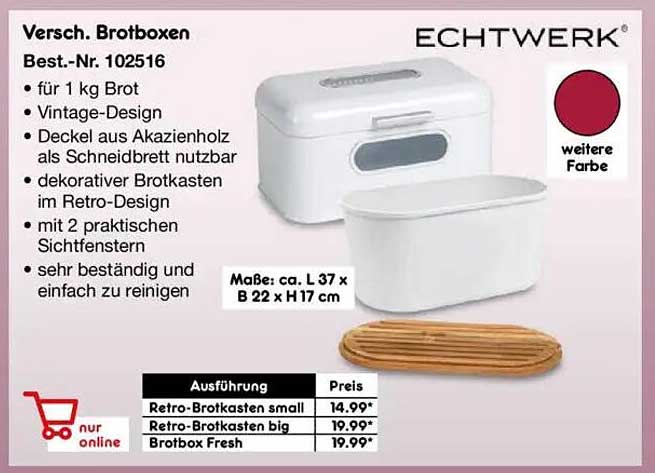 Versch. Brotbxen von ECHTWERK