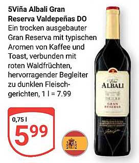 Viña Albalí Gran Reserva Valdepeñas DO