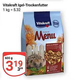 Vitakraft Igel-Trockenfutter 600 g