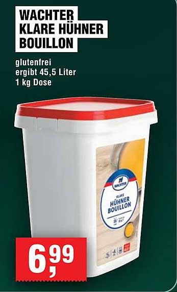 WACHTER KLARE HÜHNER BOUILLON 1 kg Dose