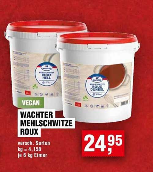 Wachter Mehlschwitze Roux - verschiedene Sorten