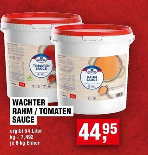 Wachter Rahm / Tomatensauce
