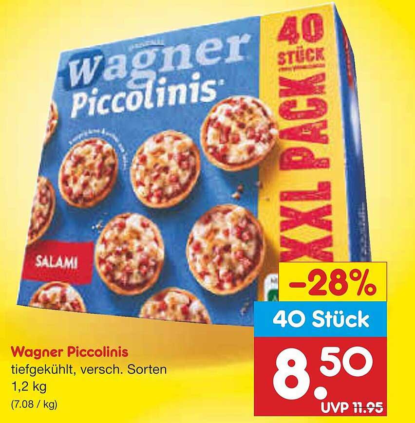 Wagner Piccolinis - Salami, 40 Stück, 1,2 kg