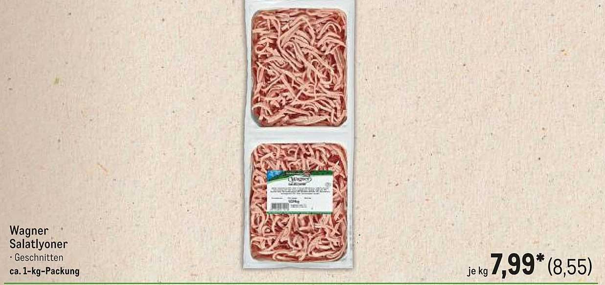 Wagner Salatlyoner slices – ideal für Ihre Küche!