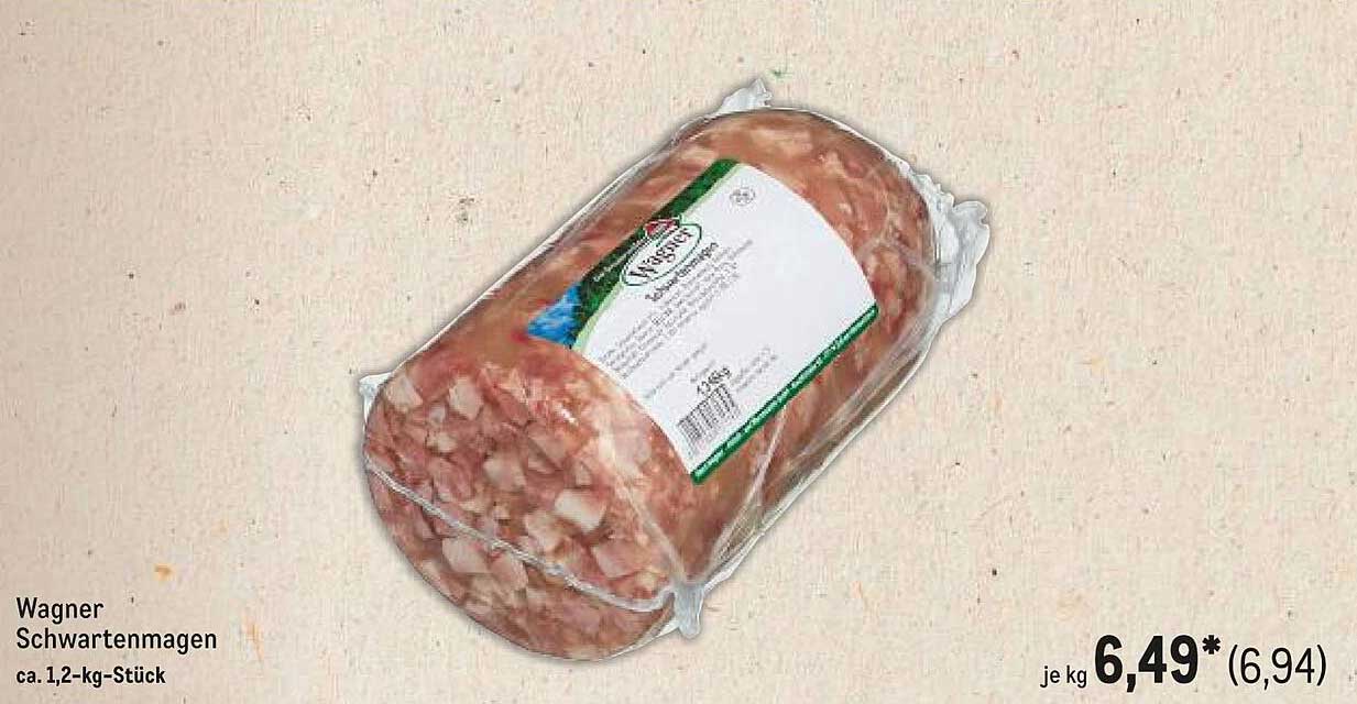 Wagner Schwartenmagen ca. 1,2-kg-Stück