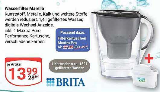 Wasserfilter Marella