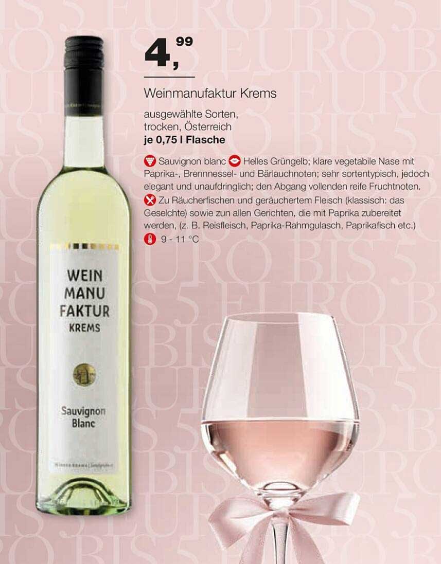 Weinmanufaktur Krems Sauvignon Blanc 0,75 l