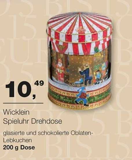 Wicklein Spieluhr Drehdose