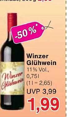 Winzer Glühwein 0,75 l