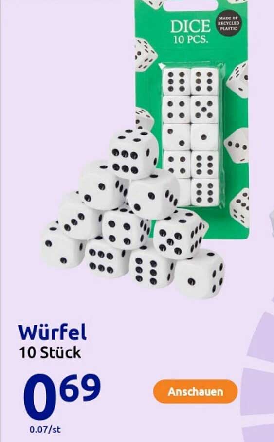 Würfel 10 Stück
