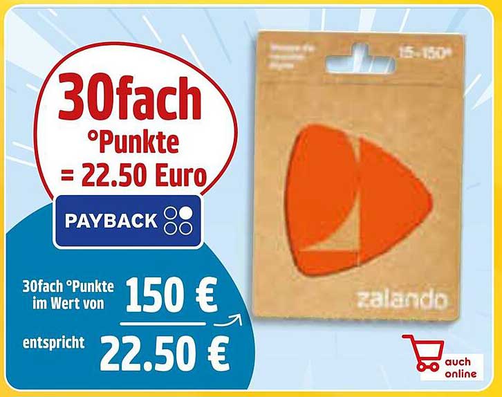 Zalando Payback Punkte – 30fach Punkte sichern!