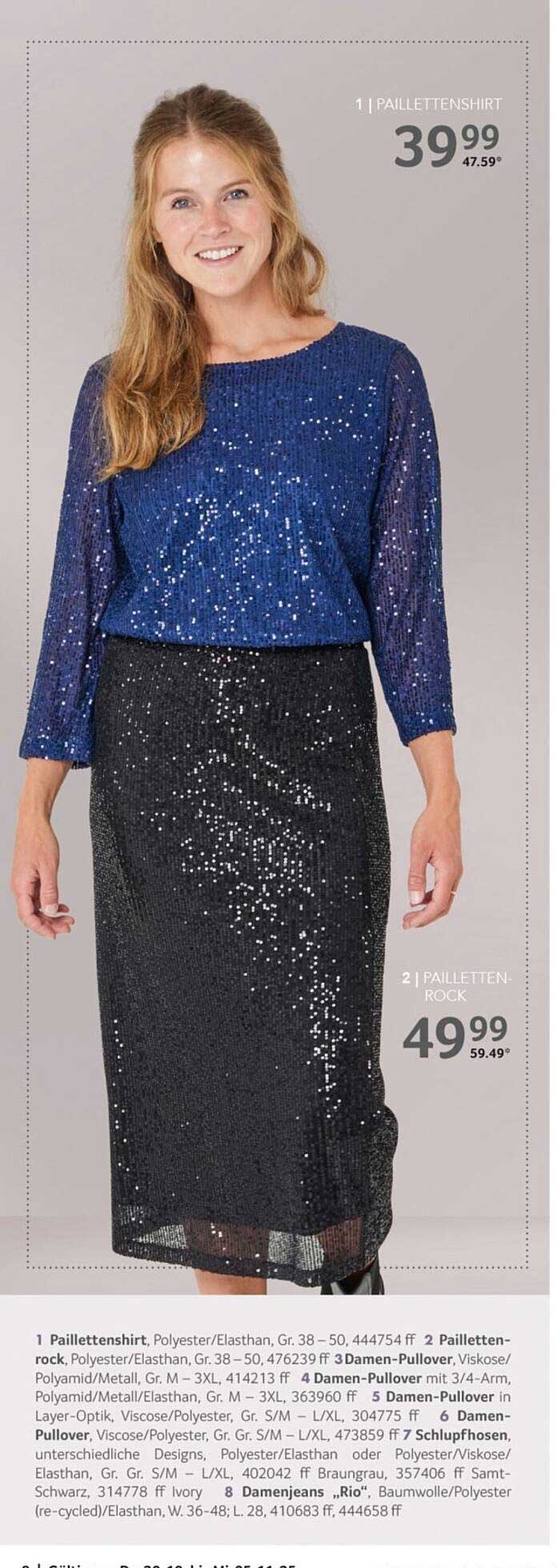 1 PAILETTENSHIRT - 39,99 € (statt 47,59 €)