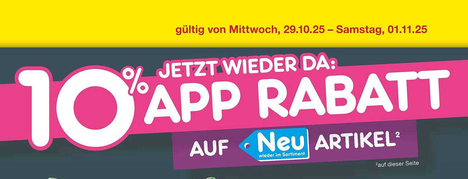 10% APP RABATT auf Neu Artikel