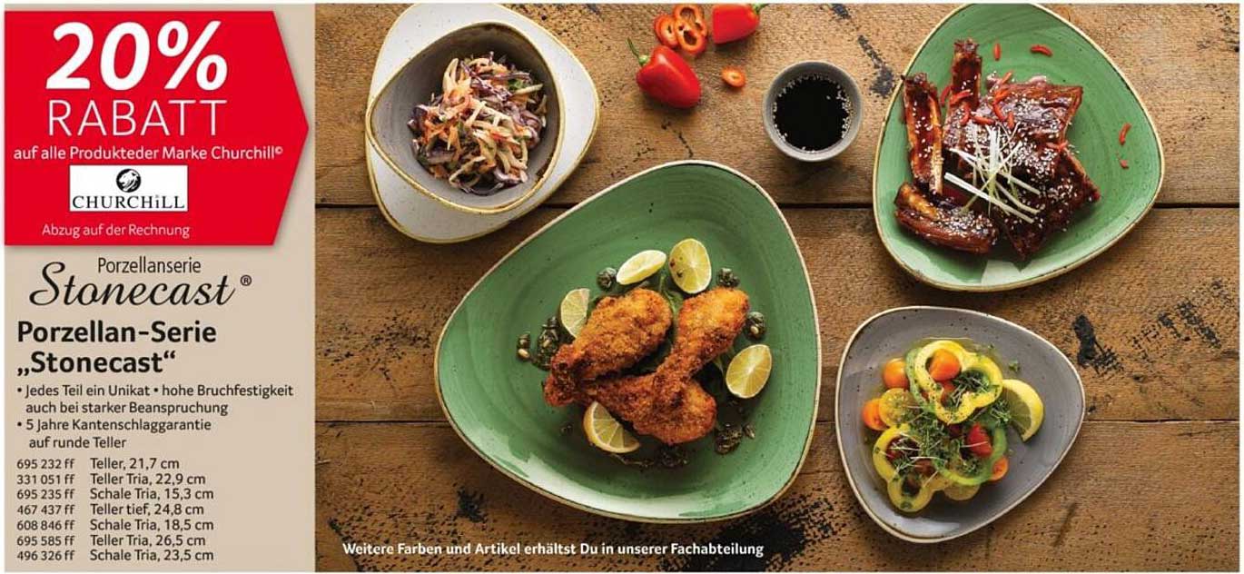 20% Rabatt auf alle Produkte der Marke Churchill®