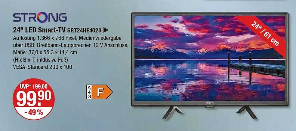 24" LED Smart-TV STRONG SRT24HE4023