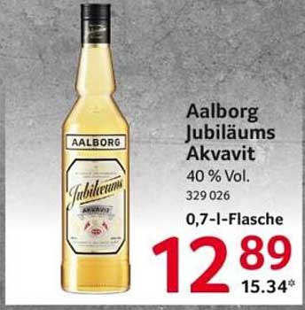 Aalborg Jubiläums Akvavit 0,7 l - Skandinavischer Genuss in jedem Schluck