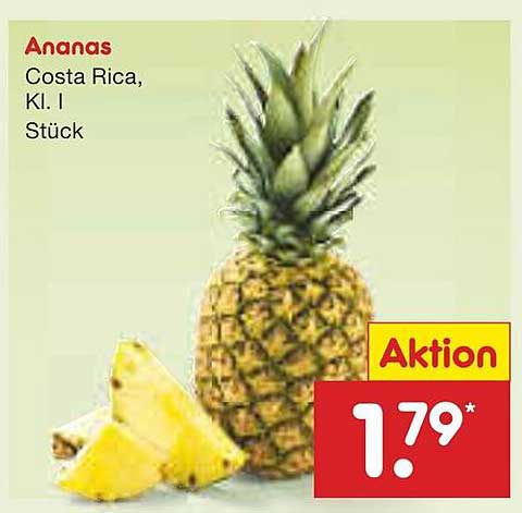 Ananas Costa Rica, Kl. I Stück