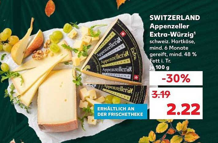 Appenzeller Extra-Würzig - Schweizer Hartkäse