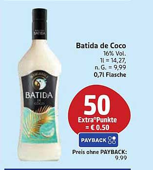Batida de Coco 0,7l Flasche