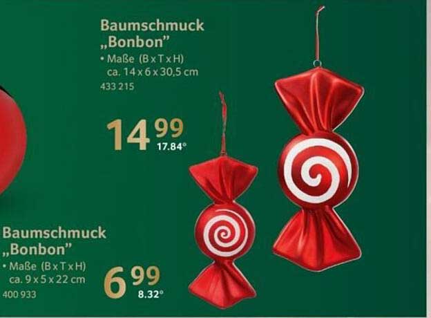 Baumschmuck „Bonbon“