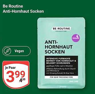 Be Routine Anti-Hornhaut Socken