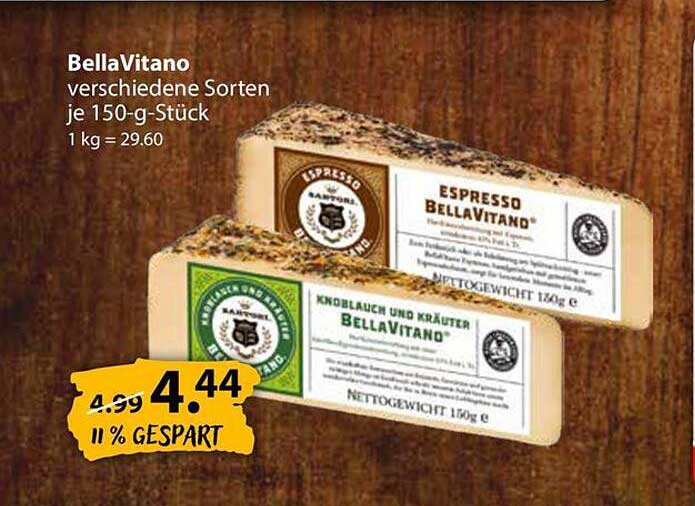 BellaVitano verschiedene Sorten je 150-g-Stück