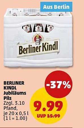 BERLINER KINDL Jubiläums Pils