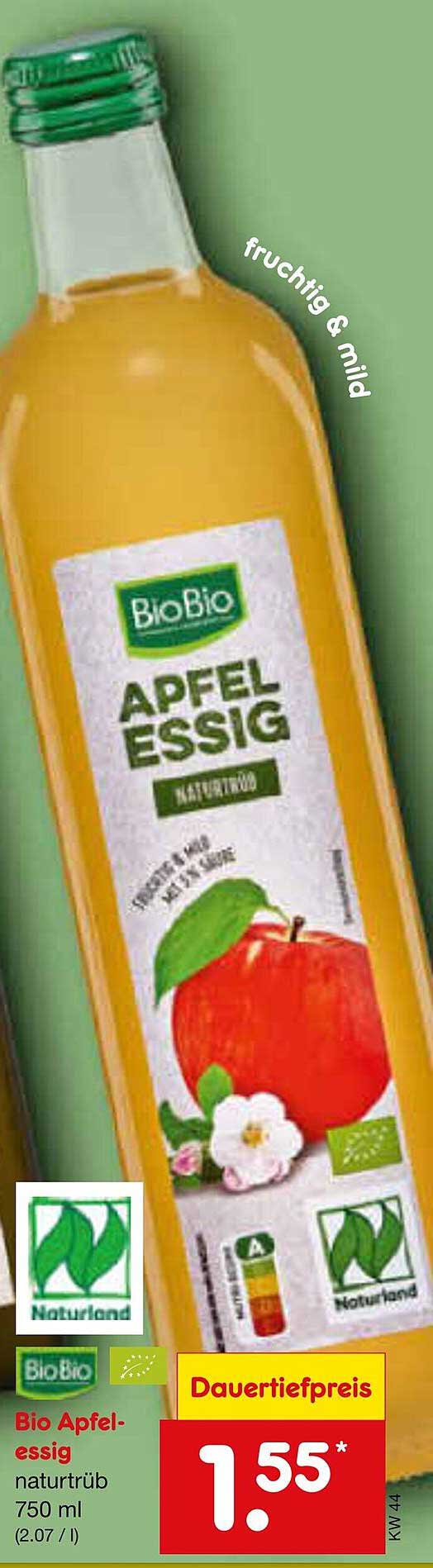 Bio Apfelessig naturtrüb 750 ml