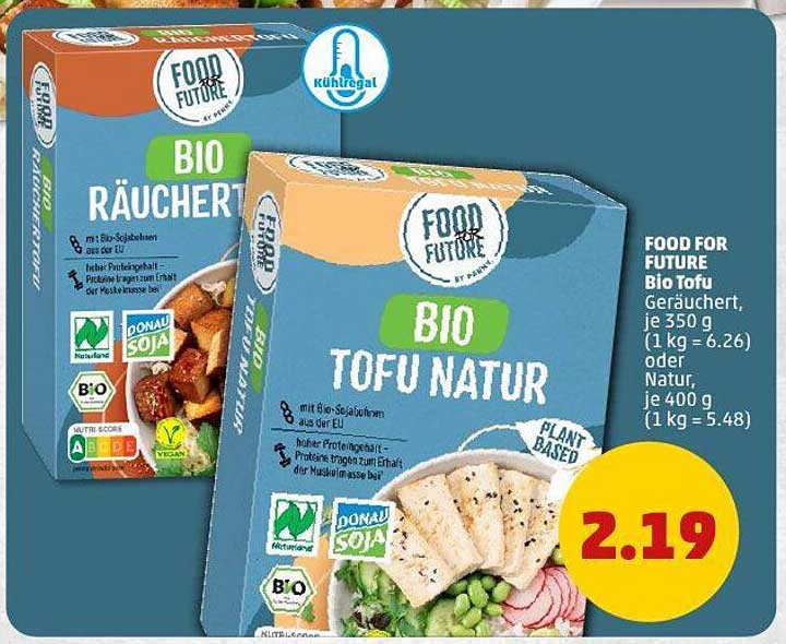BIO Tofu Natur und Räuchert, 350 g oder 400 g