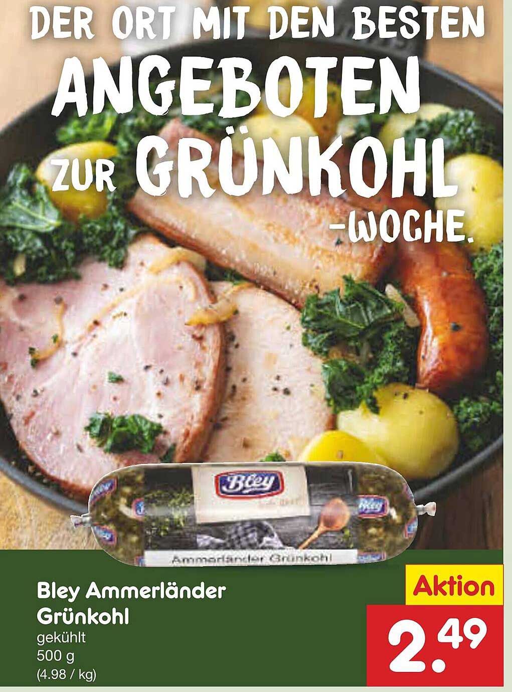 Bley Ammerländer Grünkohl 500 g