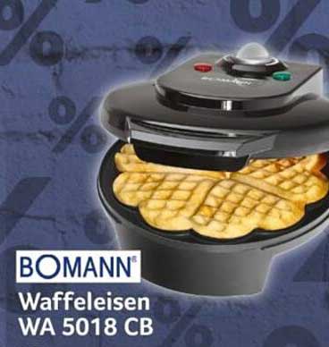 BOMANN Waffeleisen WA 5018 CB