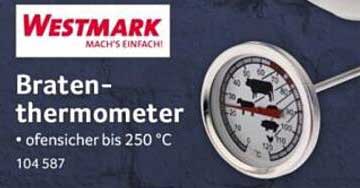 Bratenthermometer von Westmark – Ofensicher bis 250 °C