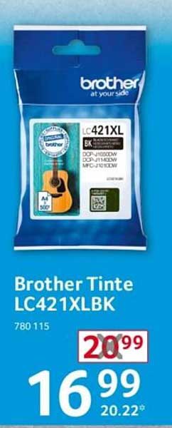 Brother Tinte LC421XLBK