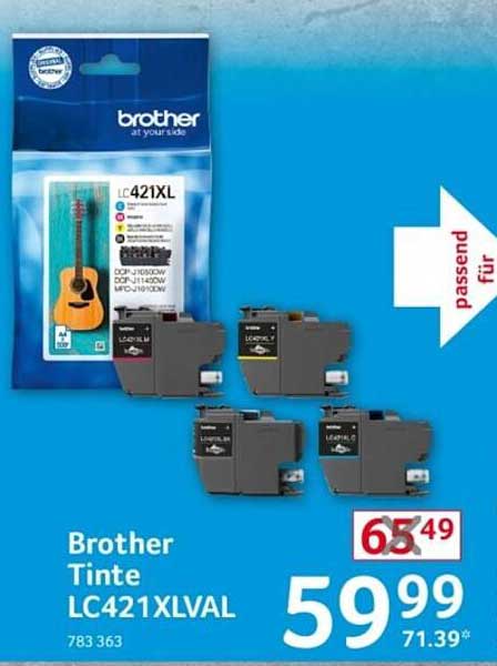 Brother Tinte LC421XLVAL