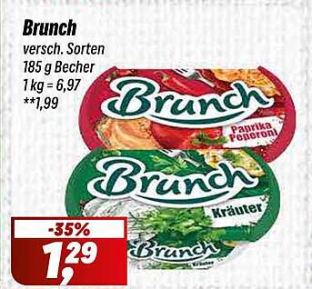 Brunch verschiedene Sorten (185 g Becher)
