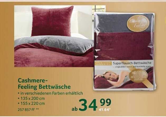 Cashmere-Feeling Bettwäsche