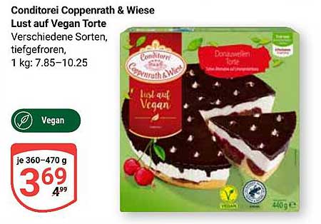 Conditorei Coppenrath & Wiese Lust auf Vegan Torte