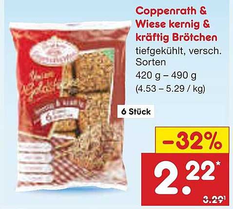 Coppenrath & Wiese kernig & kräftig Brötchen
