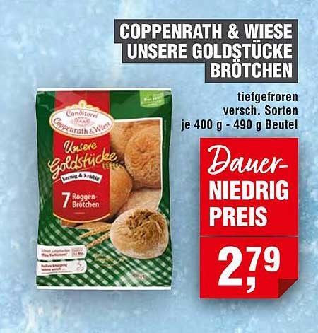 COPPENRATH & WIESE UNSERE GOLDSTÜCKE BRÖTCHEN