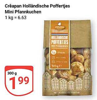 Crêpan Holländische Poffertjes Mini Pfannkuchen