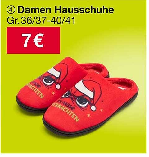 Damen Hausschuhe Gr. 36/37-40/41