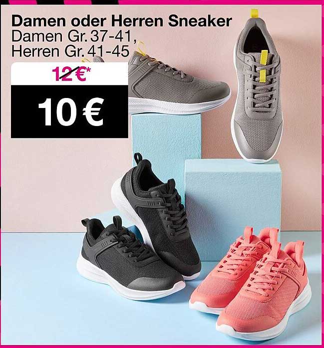 Damen oder Herren Sneaker