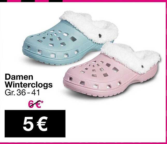 Damen Winterclogs Gr. 36 - 41