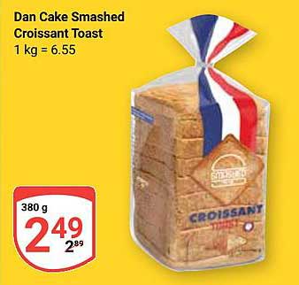 Dan Cake Smashed Croissant Toast 380 g