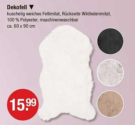 Dekofell - Kuscheliges Zubehör für Ihr Zuhause