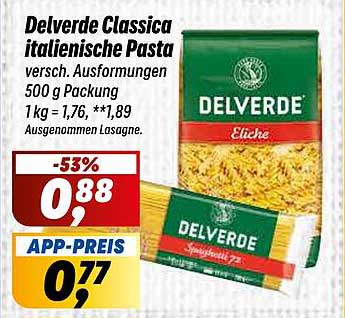 Delverde Classica italienische Pasta, 500 g