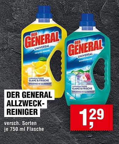 DER GENERAL ALLZWECK-REINIGER 750 ML