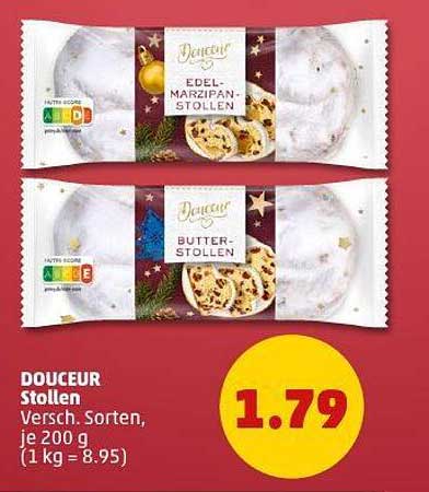 DOUCEUR Stollen Versch. Sorten, je 200 g