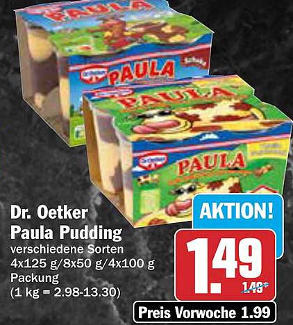 Dr. Oetker Paula Pudding
